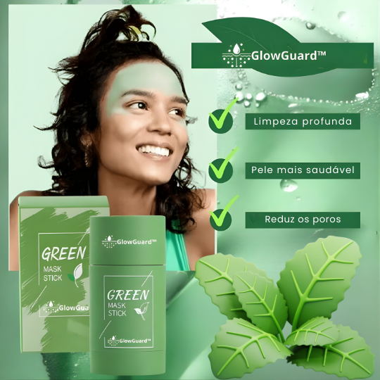 GlowGuard Stick™ | Mascara de chá verde